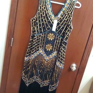 Beaded Flapper Dress